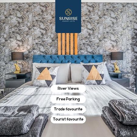 Presidential Apartment, Family Home, Luxury Bedrooms, 2 Rooms, 1 King Bed, 2 Single Beds, Free Wifi, Free Parking, Tourists, Business Travelers, Relocation, Beautiful River Views, - Long Stays, Invoice And Reduced Price Are Only Via Sunrise Short Let Дънди Екстериор снимка