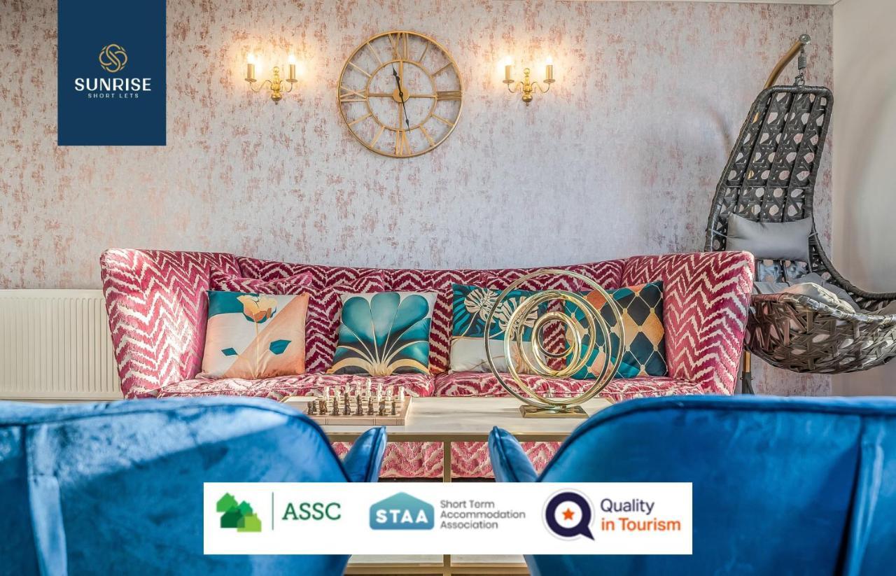 Presidential Apartment, Family Home, Luxury Bedrooms, 2 Rooms, 1 King Bed, 2 Single Beds, Free Wifi, Free Parking, Tourists, Business Travelers, Relocation, Beautiful River Views, - Long Stays, Invoice And Reduced Price Are Only Via Sunrise Short Let Дънди Екстериор снимка