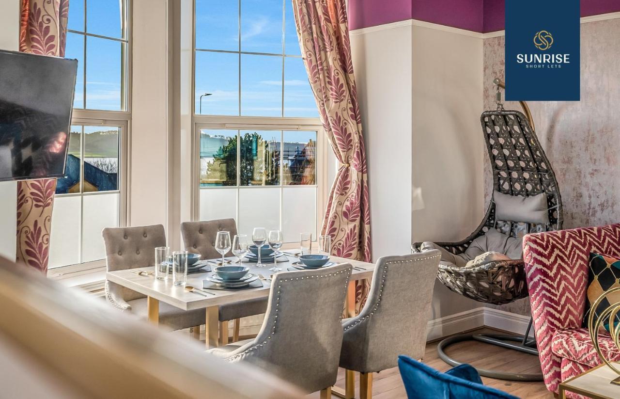 Presidential Apartment, Family Home, Luxury Bedrooms, 2 Rooms, 1 King Bed, 2 Single Beds, Free Wifi, Free Parking, Tourists, Business Travelers, Relocation, Beautiful River Views, - Long Stays, Invoice And Reduced Price Are Only Via Sunrise Short Let Дънди Екстериор снимка